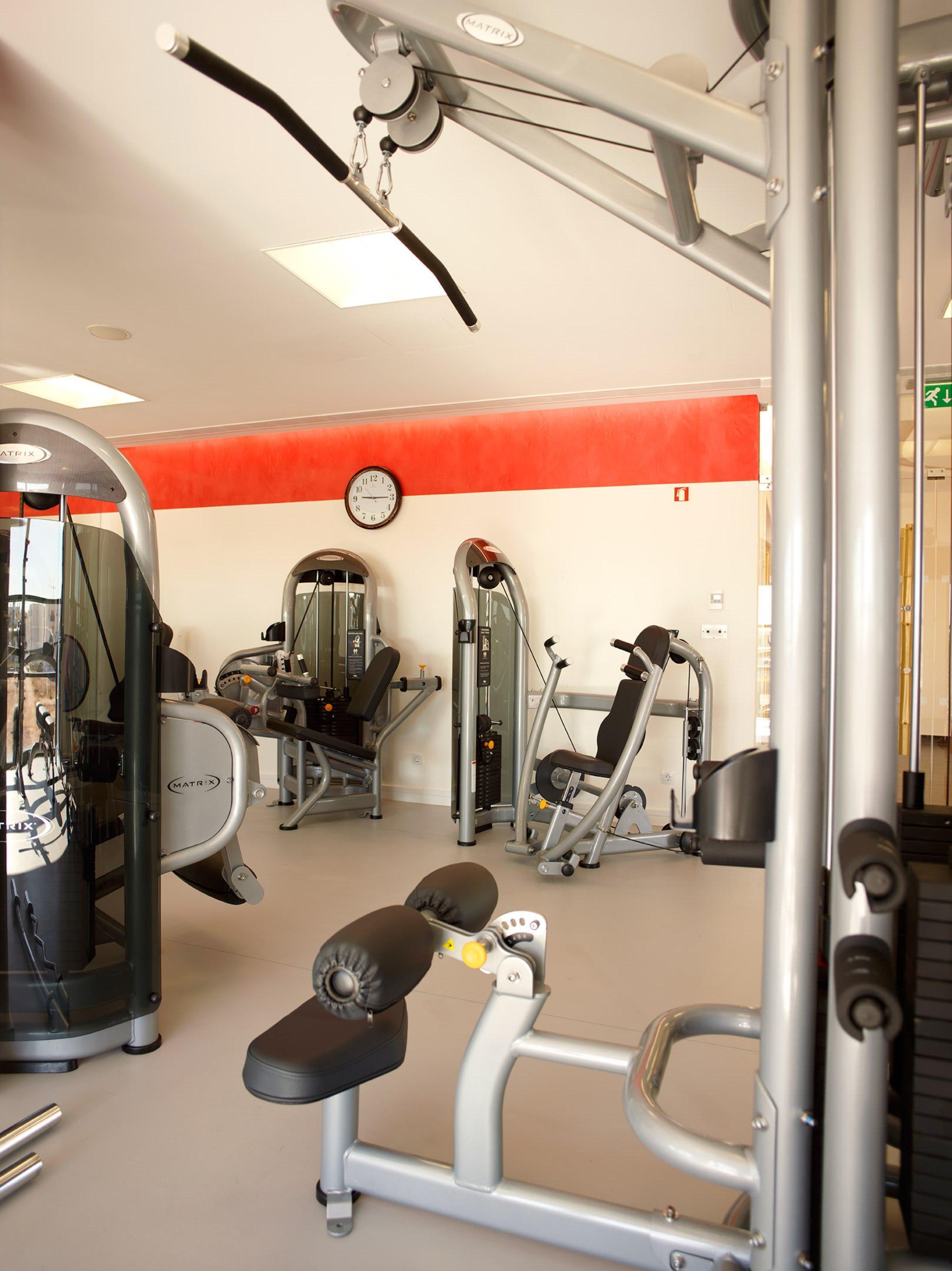 Real Marina Hotel & Spa Olhão Dış mekan fotoğraf The gym at the hotel
